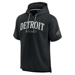Detroit Red Wings Fanatics Elements Ready Short Sleeve Pullover Hoodie For Sale