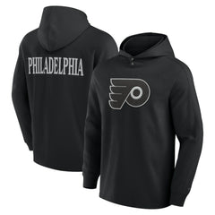 Philadelphia Flyers Fanatics Elements Blaze Tri-Blend Long Sleeve Hoodie T-Shirt On Sale