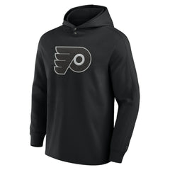 Philadelphia Flyers Fanatics Elements Blaze Tri-Blend Long Sleeve Hoodie T-Shirt On Sale