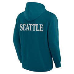 Seattle Kraken Fanatics Elements Blaze Tri-Blend Long Sleeve Hoodie T-Shirt Online