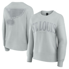 St. Louis Blues Fanatics Women's Elements Flow Pullover Sweatshirt For Sale