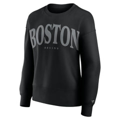 Boston Bruins Fanatics Women's Elements Flow Pullover Sweatshirt For Sale