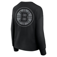 Boston Bruins Fanatics Women's Elements Flow Pullover Sweatshirt For Sale