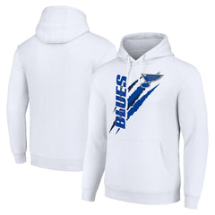 St. Louis Blues Starter Color Scratch Fleece Pullover Hoodie Outlet