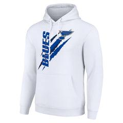 St. Louis Blues Starter Color Scratch Fleece Pullover Hoodie Outlet