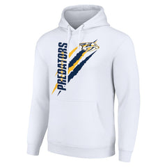 Nashville Predators Starter Color Scratch Fleece Pullover Hoodie Online