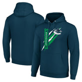 Vancouver Canucks Starter Color Scratch Fleece Pullover Hoodie On Sale