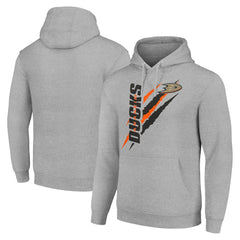 Anaheim Ducks Starter Color Scratch Fleece Pullover Hoodie On Sale