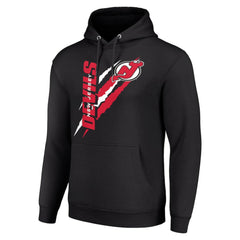 New Jersey Devils Starter Color Scratch Fleece Pullover Hoodie Discount