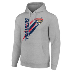 Florida Panthers Starter Color Scratch Fleece Pullover Hoodie For Sale