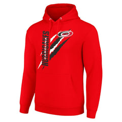Carolina Hurricanes Starter Color Scratch Fleece Pullover Hoodie Outlet