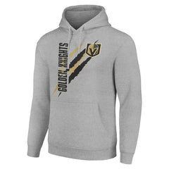 Vegas Golden Knights Starter Color Scratch Fleece Pullover Hoodie Outlet