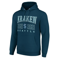 Seattle Kraken Starter Graphic Pullover Hoodie Sale