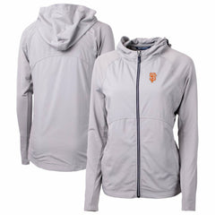 San Francisco Giants Cutter & Buck Women's City Connect Adapt Eco Knit Hybrid Recycled Full-Zip Hoodie | MLB Shop
