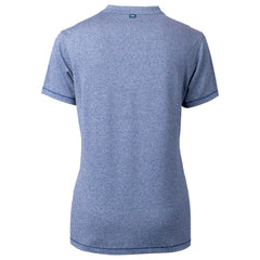 Chicago Cubs Cutter & Buck Women's City Connect Forge Heathered Stretch Blade Top | MLB Outlet