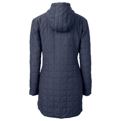 Chicago Cubs Cutter & Buck Women's City Connect Rainier PrimaLoft Eco Insulated Hooded Long Coat | MLB US