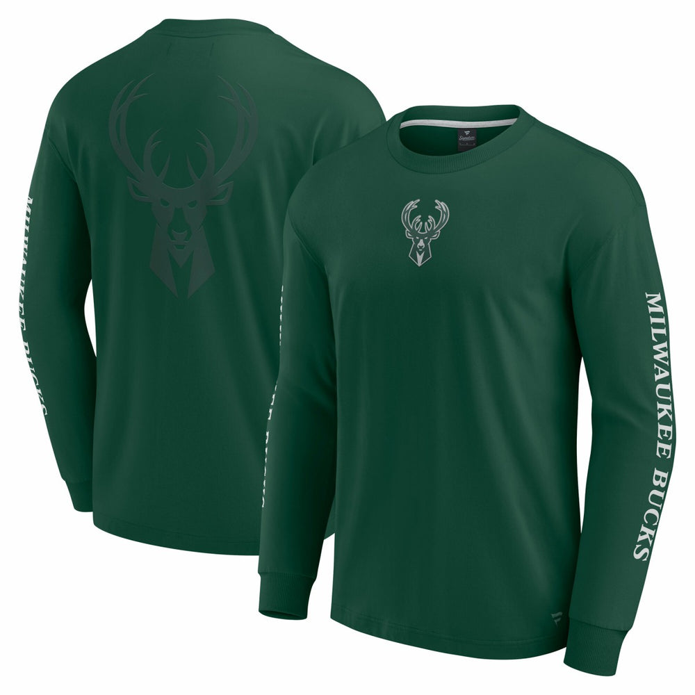 Milwaukee Bucks Elements Strive Long Sleeve T-Shirt Outlet