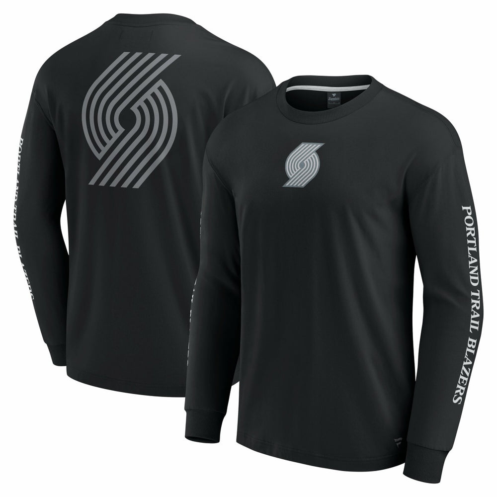 Portland Trail Blazers Elements Strive Long Sleeve T-Shirt For Sale
