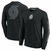 Portland Trail Blazers Elements Strive Long Sleeve T-Shirt For Sale