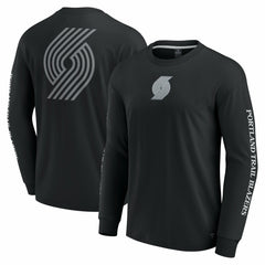 Portland Trail Blazers Elements Strive Long Sleeve T-Shirt For Sale