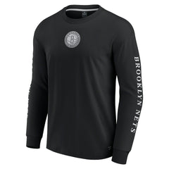 Brooklyn Nets Elements Strive Long Sleeve T-Shirt For Sale