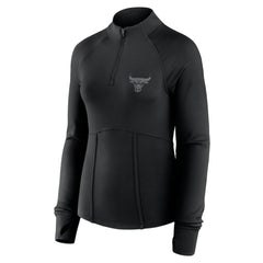 Chicago Bulls Women's Elements Match Raglan Quarter-Zip Top sale New