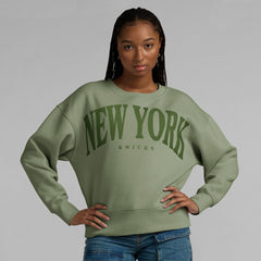 New York Knicks Women's Elements Flow Pullover Sweatshirt Outlet