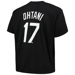 Shohei Ohtani Los Angeles Dodgers Profile Big & Tall Name & Number T-Shirt | MLB New