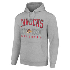 Vancouver Canucks Starter Retro Graphic Pullover Hoodie Outlet