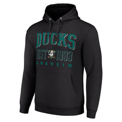 Anaheim Ducks Starter Retro Graphic Pullover Hoodie On Sale