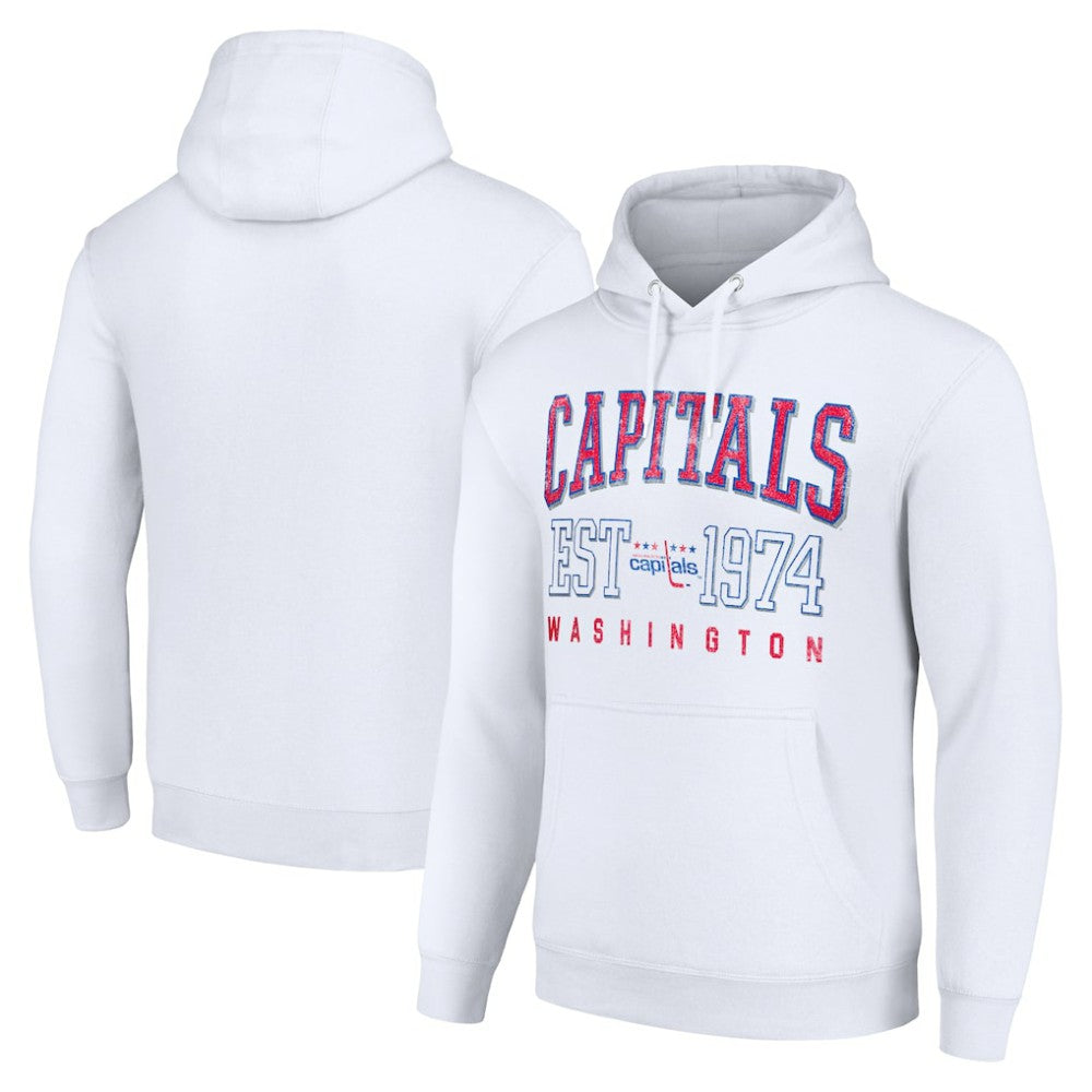 Washington Capitals Starter Retro Graphic Pullover Hoodie Outlet