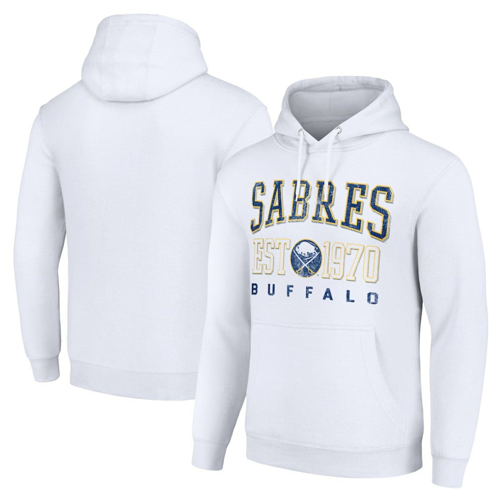 Buffalo Sabres Starter Retro Graphic Pullover Hoodie Outlet