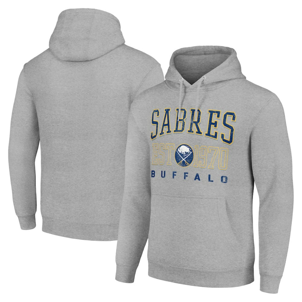 Buffalo Sabres Starter Retro Graphic Pullover Hoodie Discount