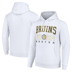 Boston Bruins Starter Retro Graphic Pullover Hoodie For Sale
