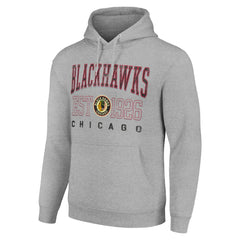 Chicago Blackhawks Starter Retro Graphic Pullover Hoodie For Sale