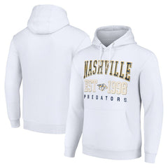 Nashville Predators Starter Graphic Pullover Hoodie On Sale