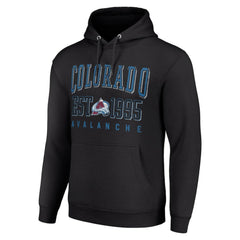 Colorado Avalanche Starter Graphic Pullover Hoodie On Sale