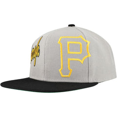 Pittsburgh Pirates Mitchell & Ness Knock Out Panel Snapback Hat | MLB New