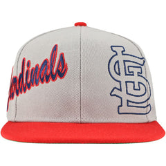 St. Louis Cardinals Mitchell & Ness Knock Out Panel Snapback Hat | MLB Online