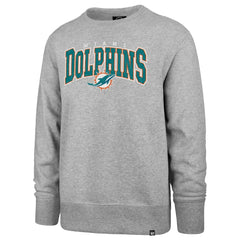 Miami Dolphins 47 brand '47 Varsity Block Headline Pullover Sweatshirt