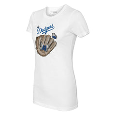 Los Angeles Dodgers Tiny Turnip Women's Butterfly Glove T-Shirt | MLB Near me
