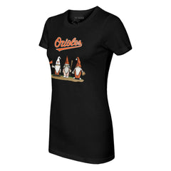 Baltimore Orioles Tiny Turnip Women's Gnomes T-Shirt | MLB For sale