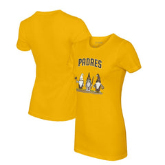 San Diego Padres Tiny Turnip Women's Gnomes T-Shirt | MLB New