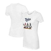 Minnesota Twins Tiny Turnip Women's Gnomes T-Shirt | MLB New
