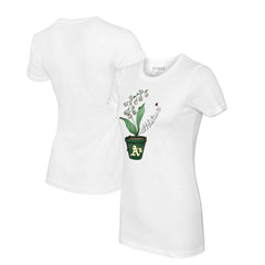 Athletics Tiny Turnip Women's Lilies & Ladybugs T-Shirt | MLB US