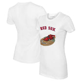 Boston Red Sox Tiny Turnip Women's Race Car T-Shirt | MLB For sale