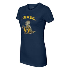 Milwaukee Brewers Tiny Turnip Women's Triceratops T-Shirt | MLB US