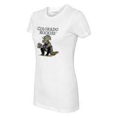 Colorado Rockies Tiny Turnip Women's Triceratops T-Shirt | MLB Online