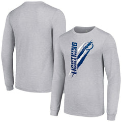 Tampa Bay Lightning Starter Color Scratch Long-Sleeve T-Shirt For Sale