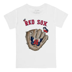 Boston Red Sox Tiny Turnip Youth Butterfly Glove T-Shirt | MLB New